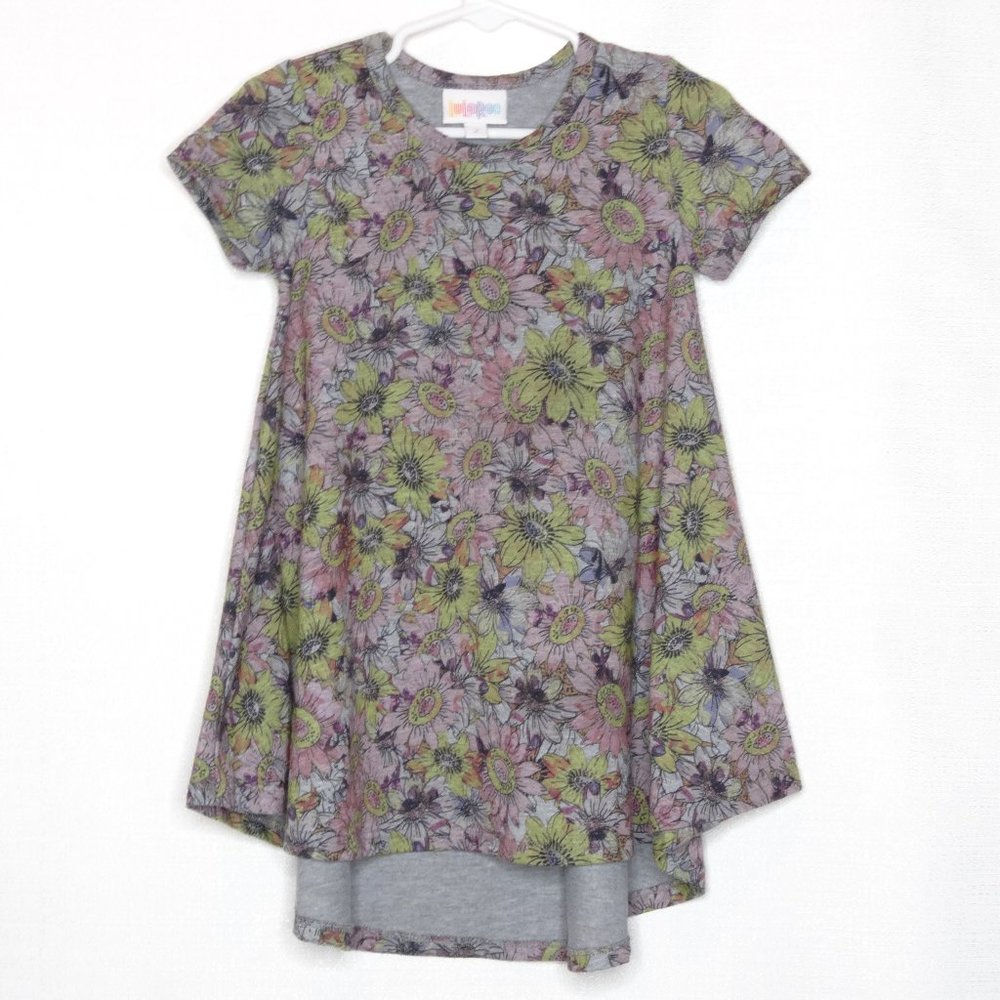 LuLaRoe Size 2 High-Low Floral Dress Toddlers